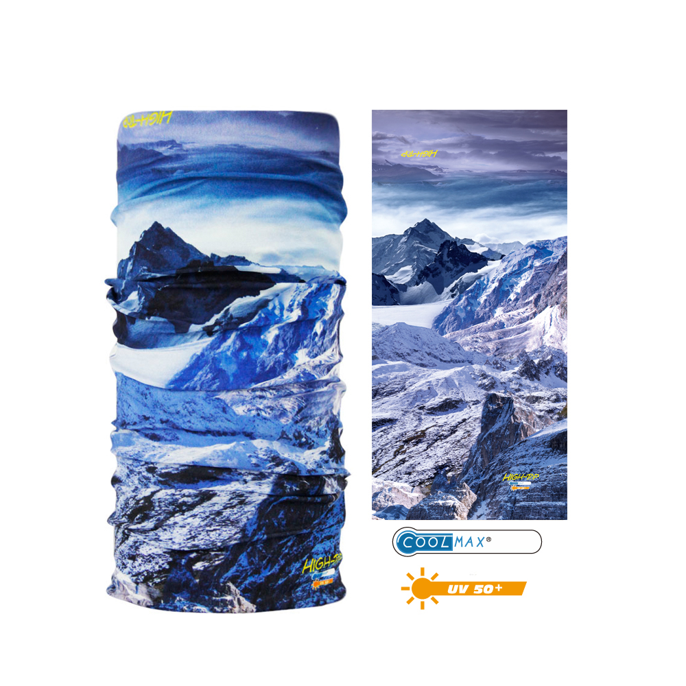 COOLMAX抗UV数码头巾-极地雪山